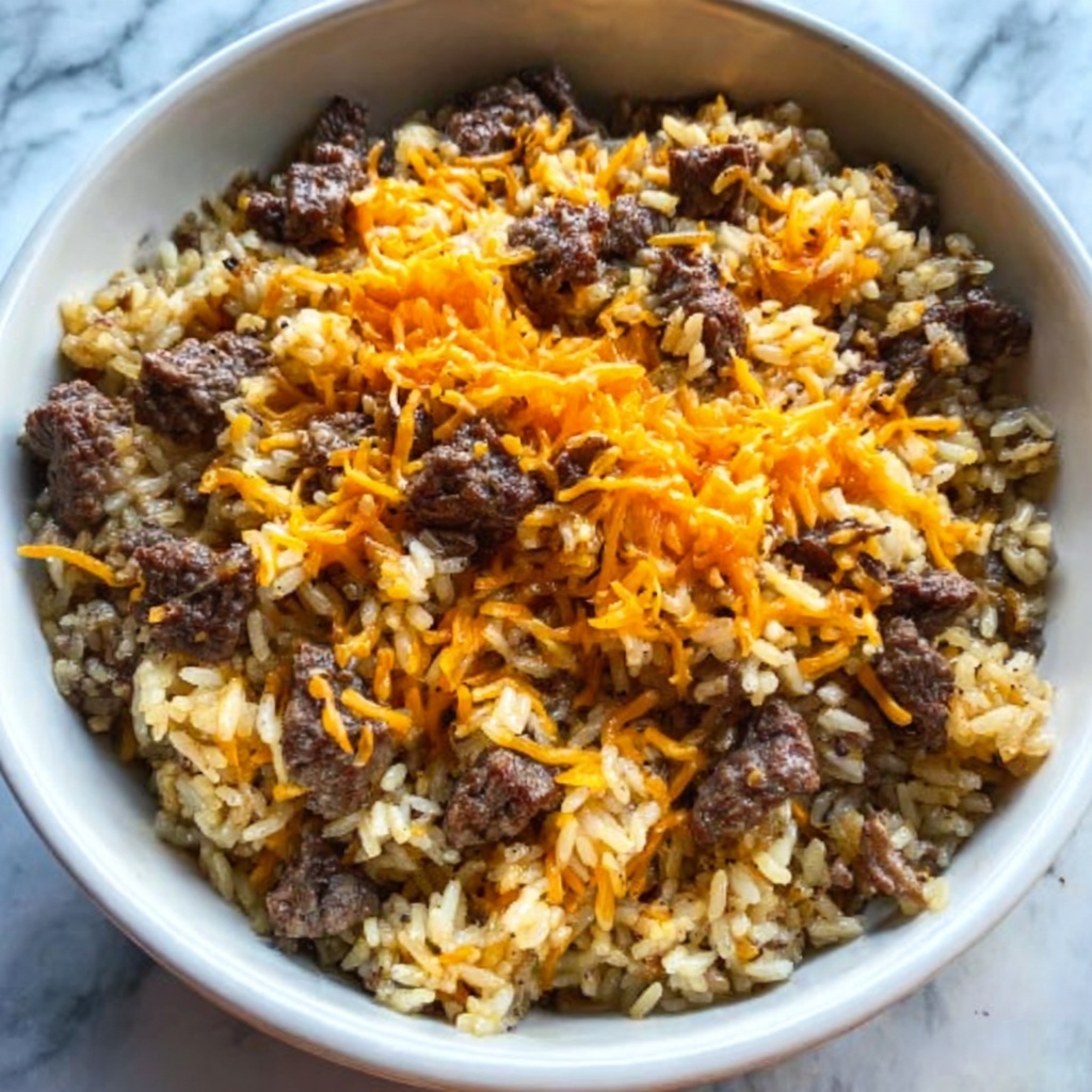 Steak Queso Rice: 5 Comforting Reasons You'll Love It Recipe - Recipe Image