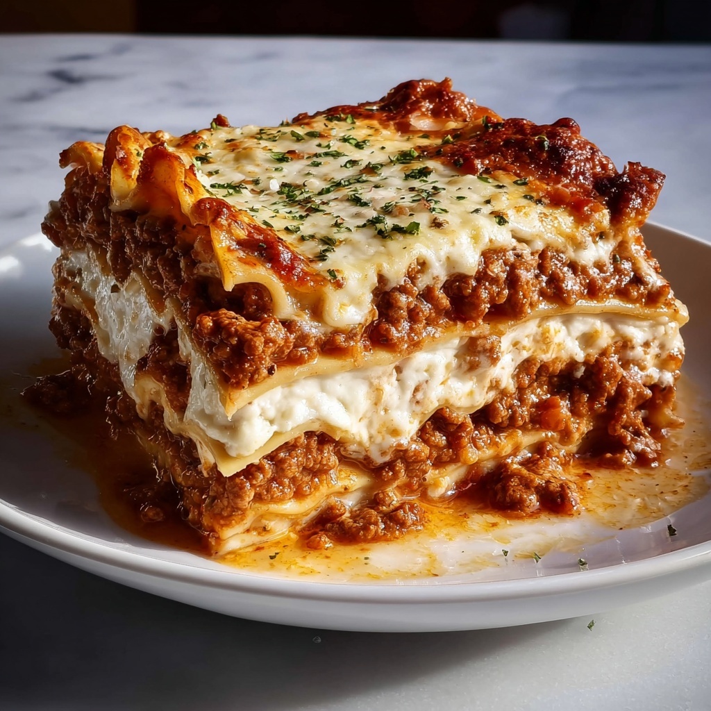 Classic Beef Lasagna Recipe - Recipe Image