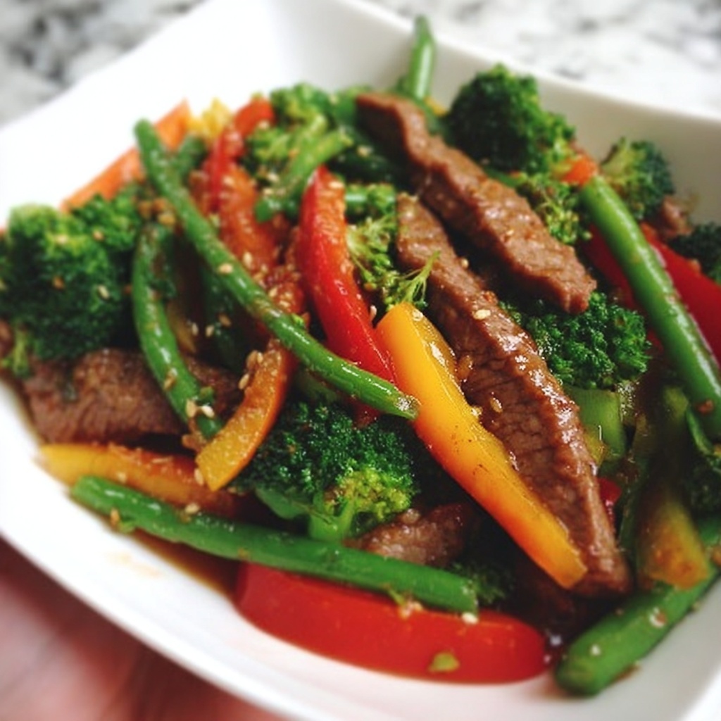 Beef Stir Fry with Vegetables Recipe - Recipe Image