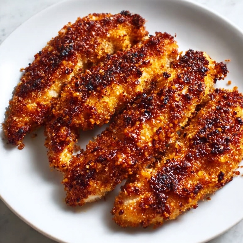 Crispy Baked Chicken Tenders Recipe - Recipe Image