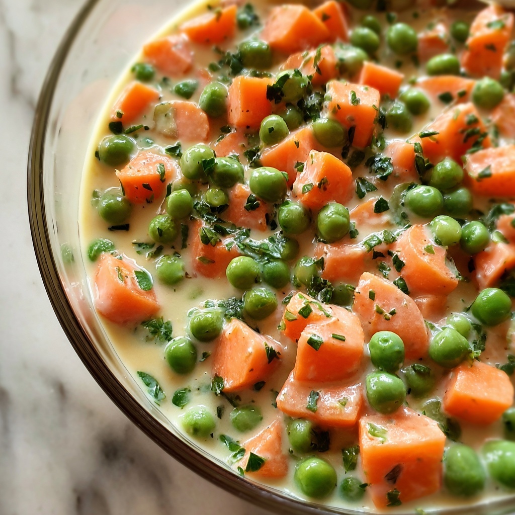 Creamed Peas and Carrots: 7 Steps to Comforting Delight Recipe - Recipe Image