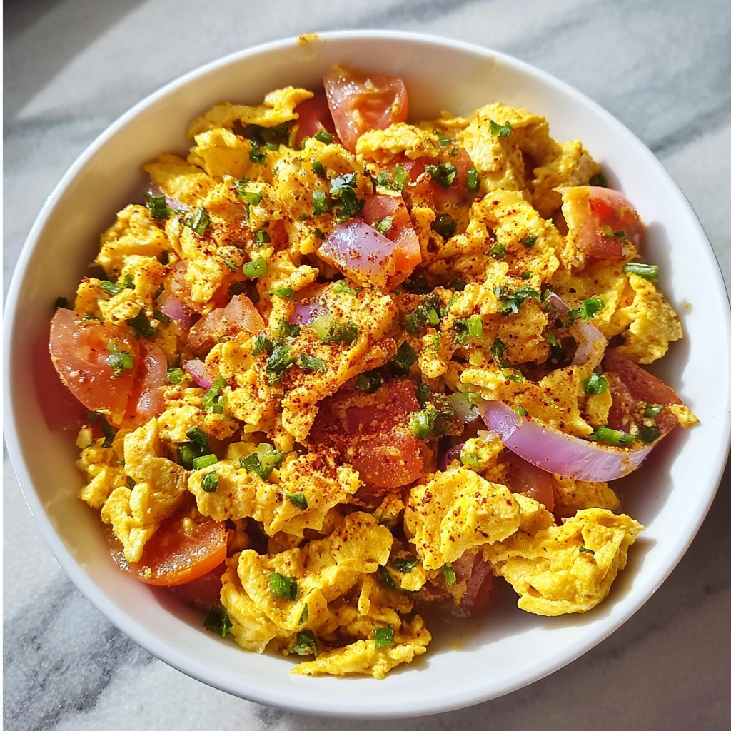 Vegan Scrambled Eggs Recipe - Recipe Image
