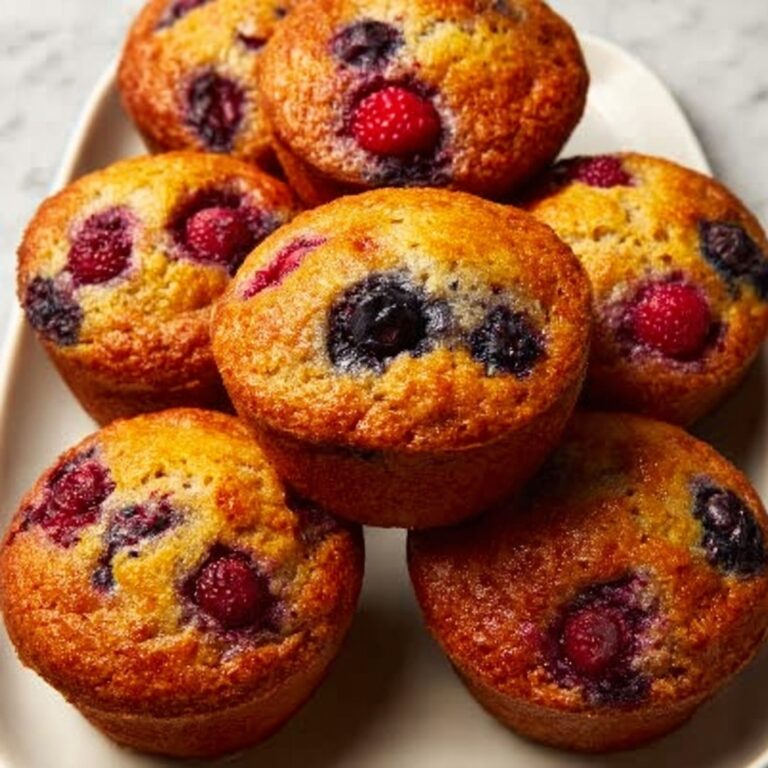 Mixed Berry Muffins Recipe