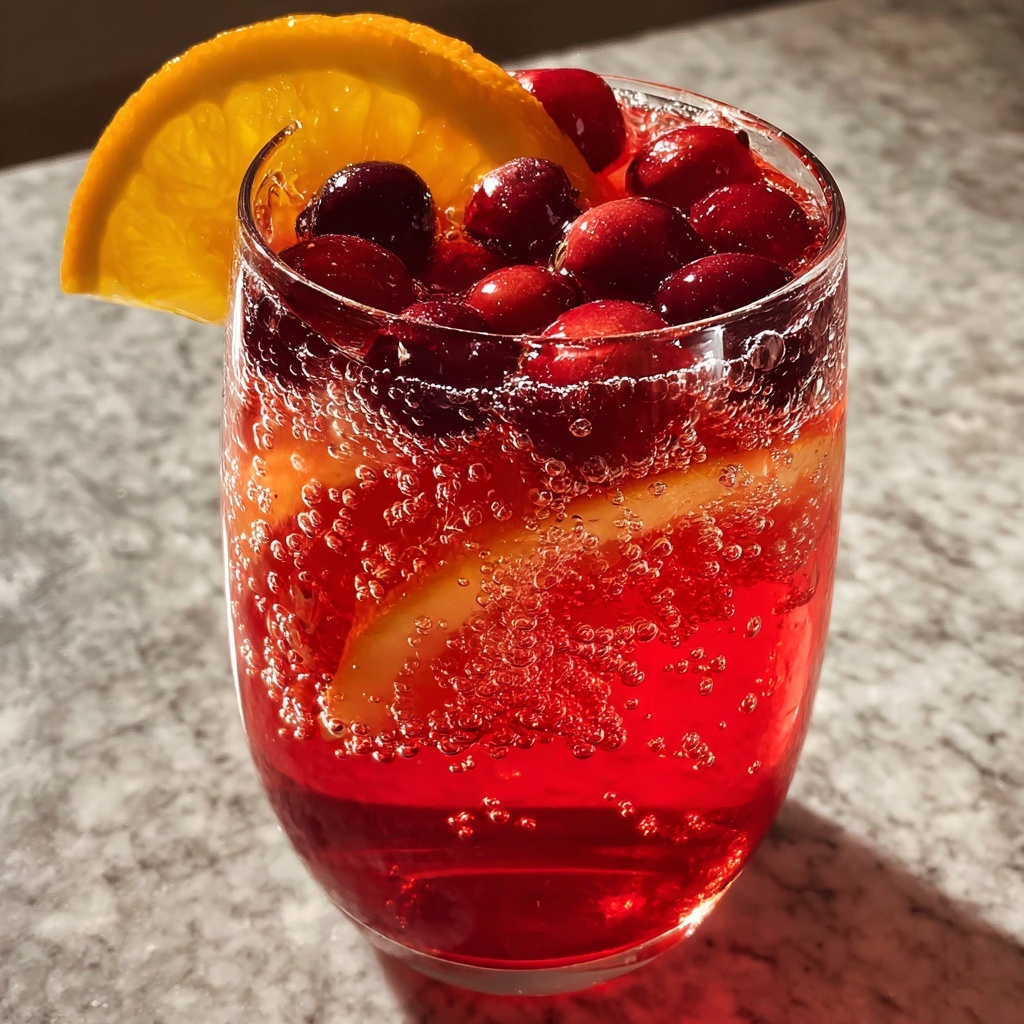 Sparkling Cranberry Orange Sangria: 5 Festive and Joyful Sips Recipe - Recipe Image