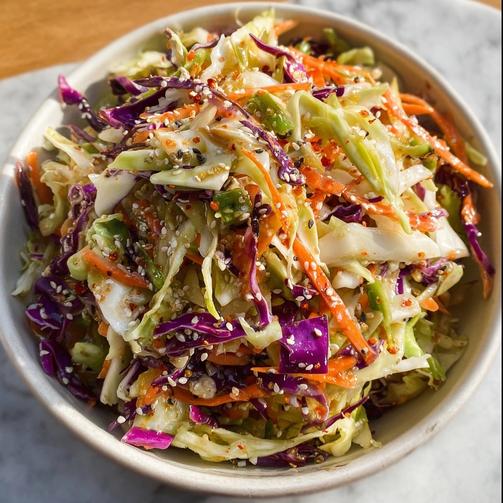 Sesame Slaw: 5 Comforting Ingredients for a Classic Delight Recipe - Recipe Image