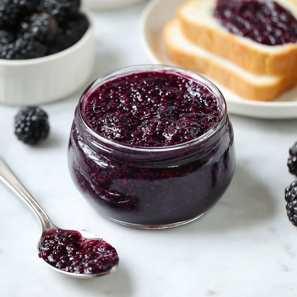 Berry Chia Seed Jam: Quick, Sweet, and Guilt-Free Delight Recipe - Recipe Image