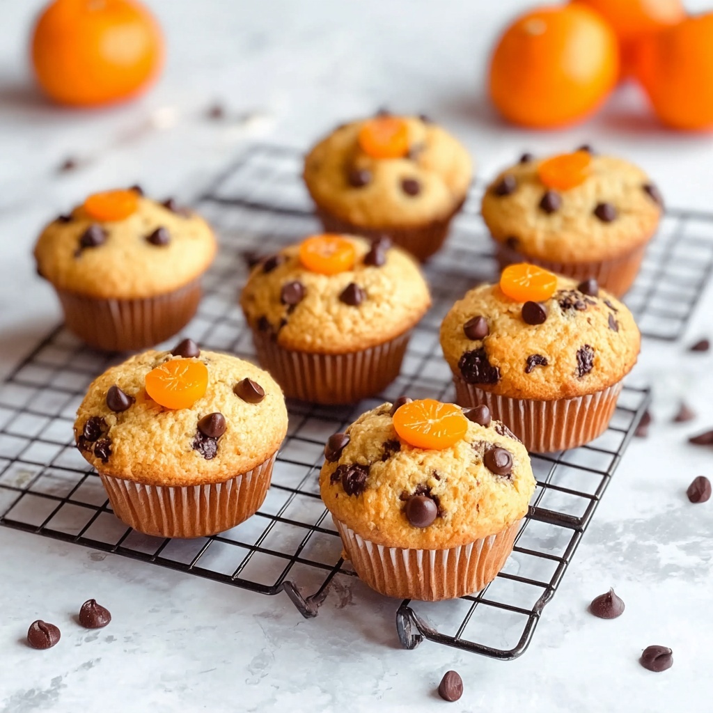 Zesty Orange Chocolate Chip Muffins Recipe - Recipe Image
