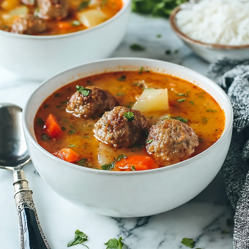 Hearty Albondigas Soup Recipe - Recipe Image