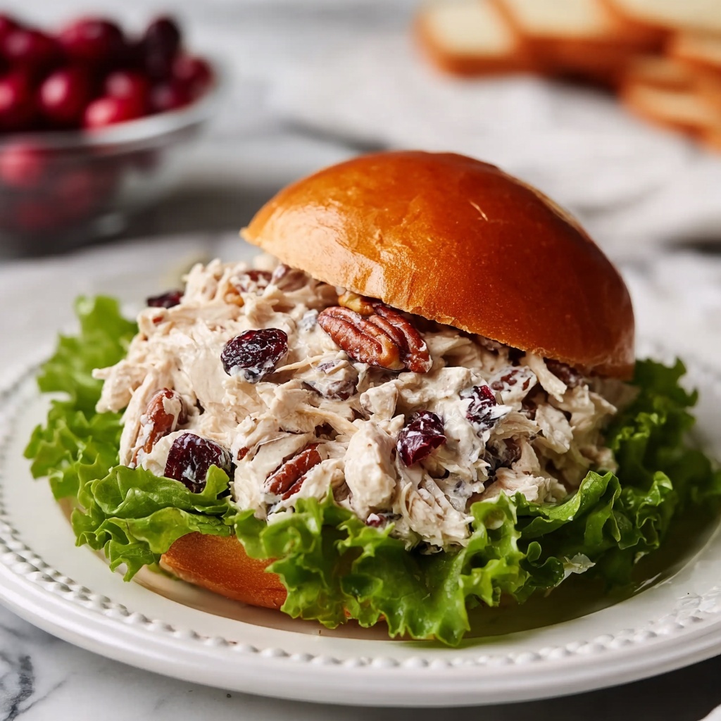 Cranberry Pecan Chicken Salad Recipe - Recipe Image