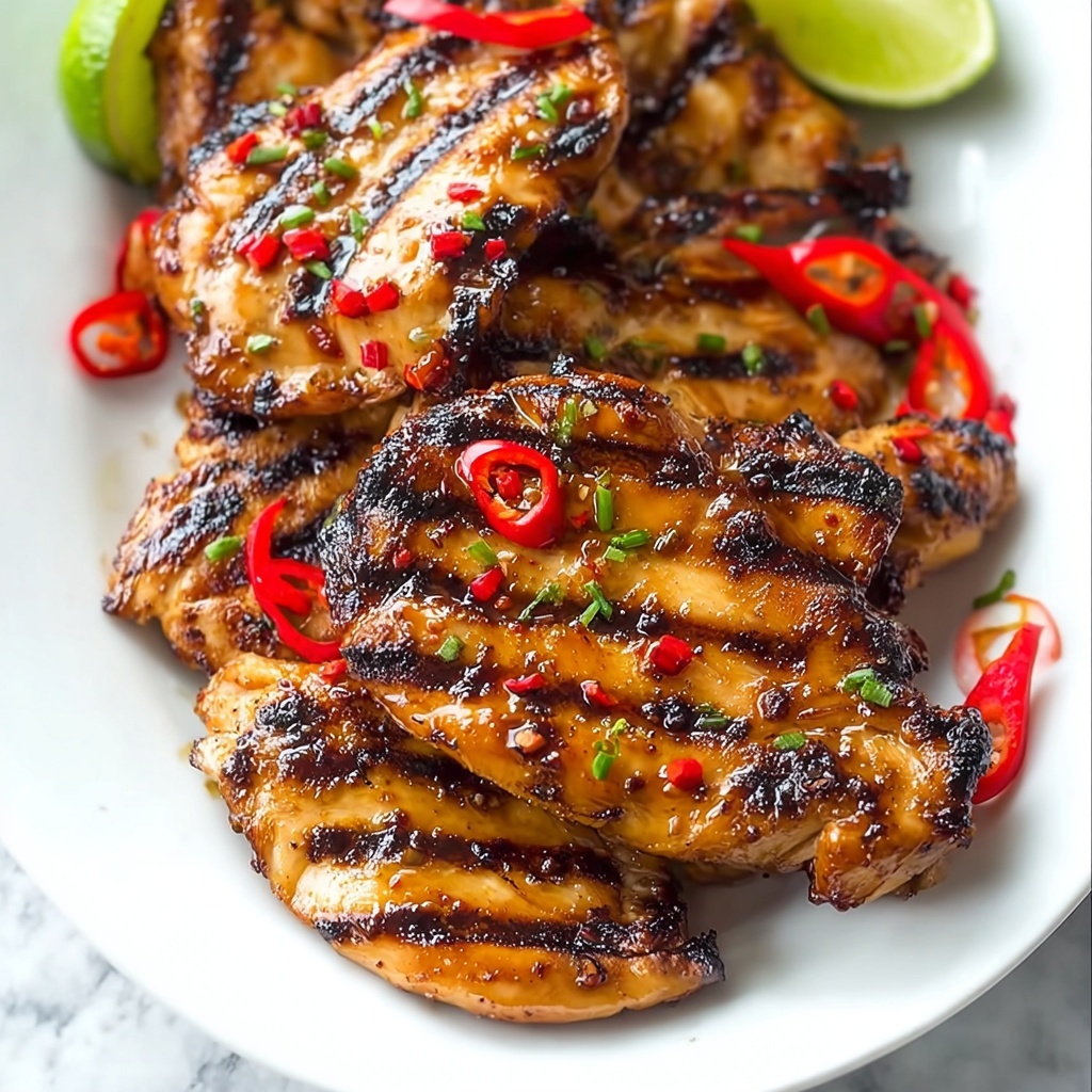 Sweet Chili Grilled Chicken Recipe - Recipe Image