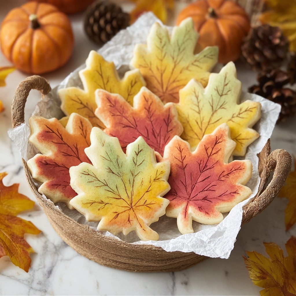 Delicious Fall Leaf Cut Out Cookies for Cozy Celebrations Recipe - Recipe Image
