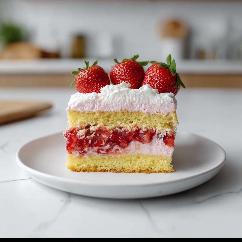 Strawberry Honeybun Cake Recipe - Recipe Image
