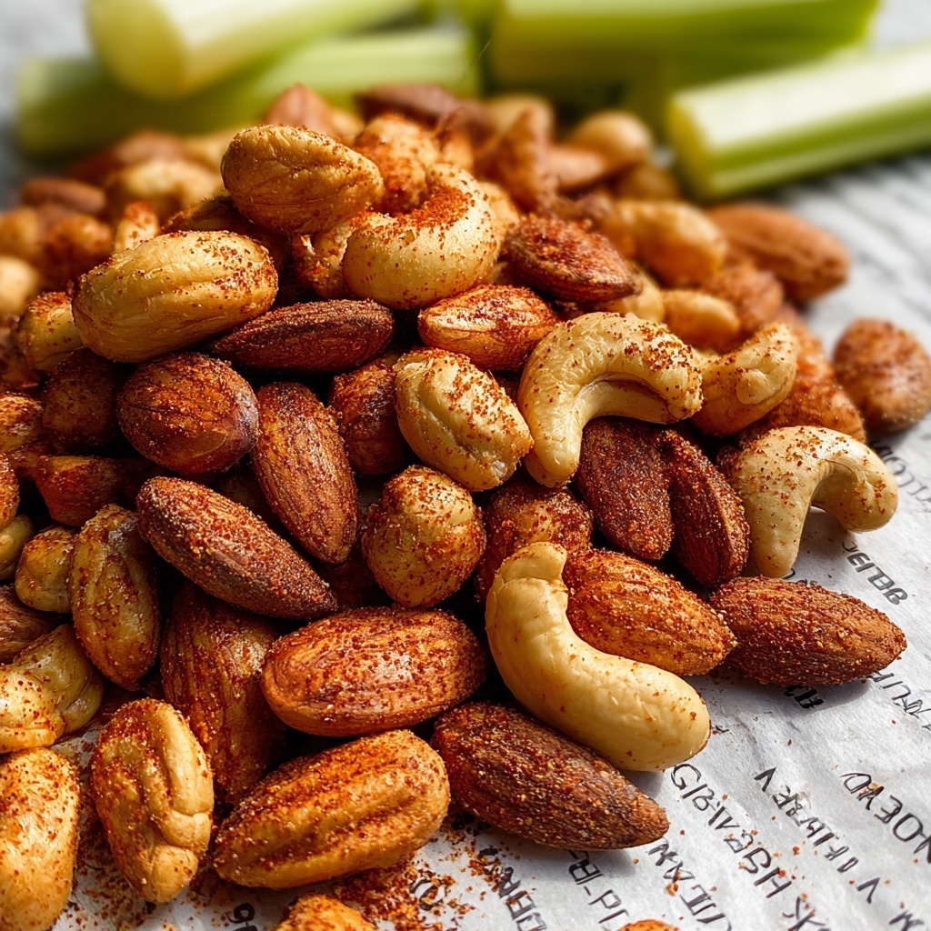 Buffalo Ranch Spiced Nuts Recipe - Recipe Image