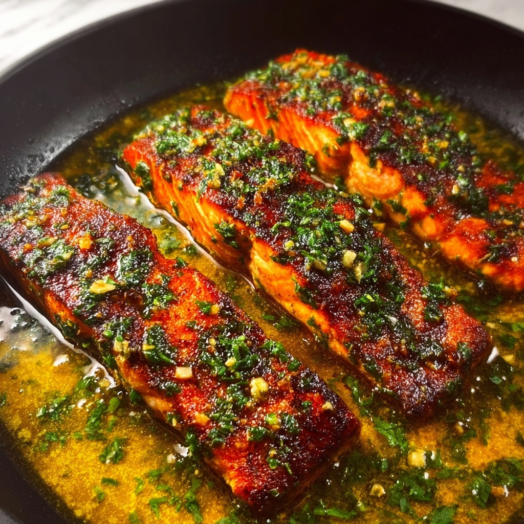 Garlic Butter Parmesan Salmon Recipe - Recipe Image