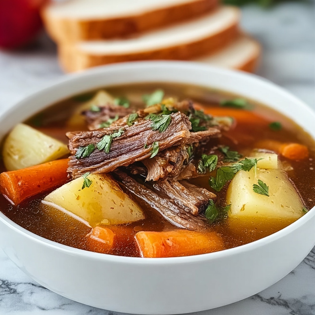 Apple Carrot Beef Rib Soup Recipe - Recipe Image