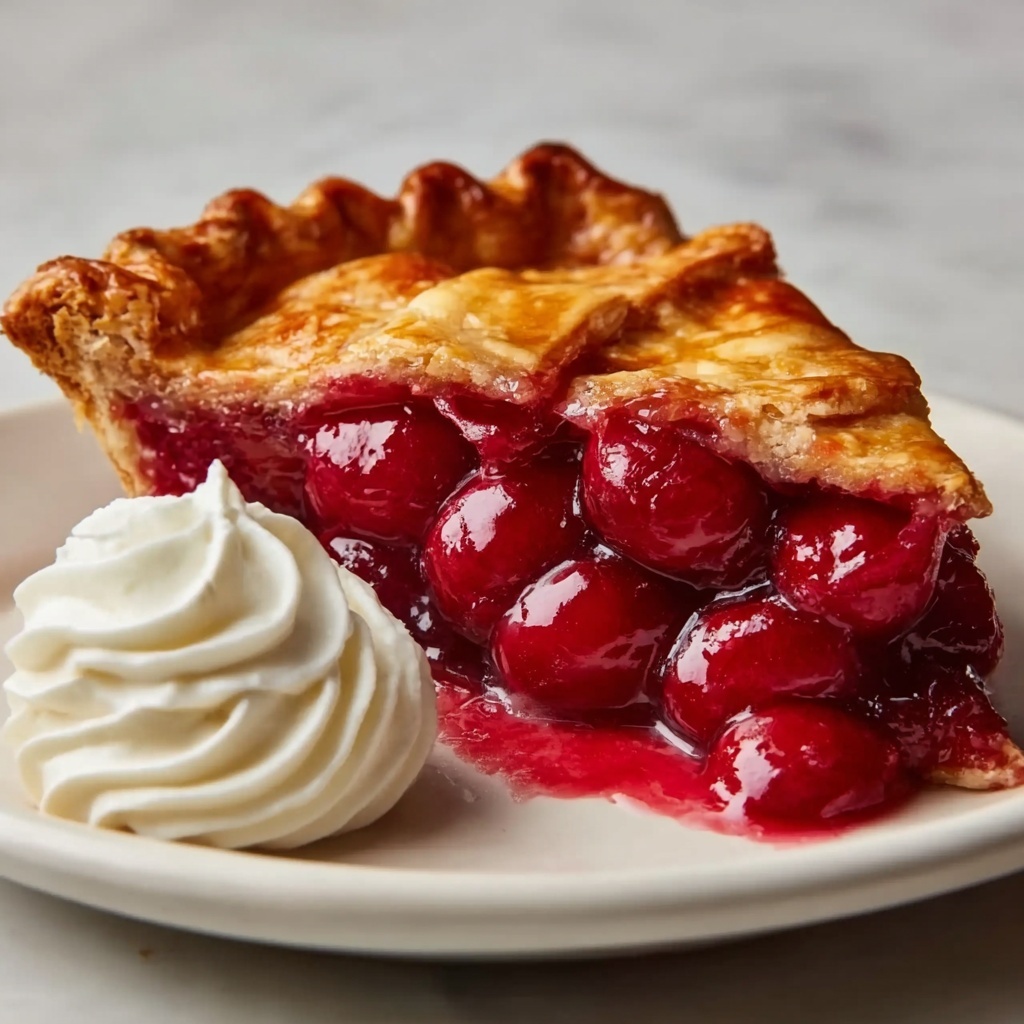 Easy Canned Cherry Pie Recipe - Recipe Image