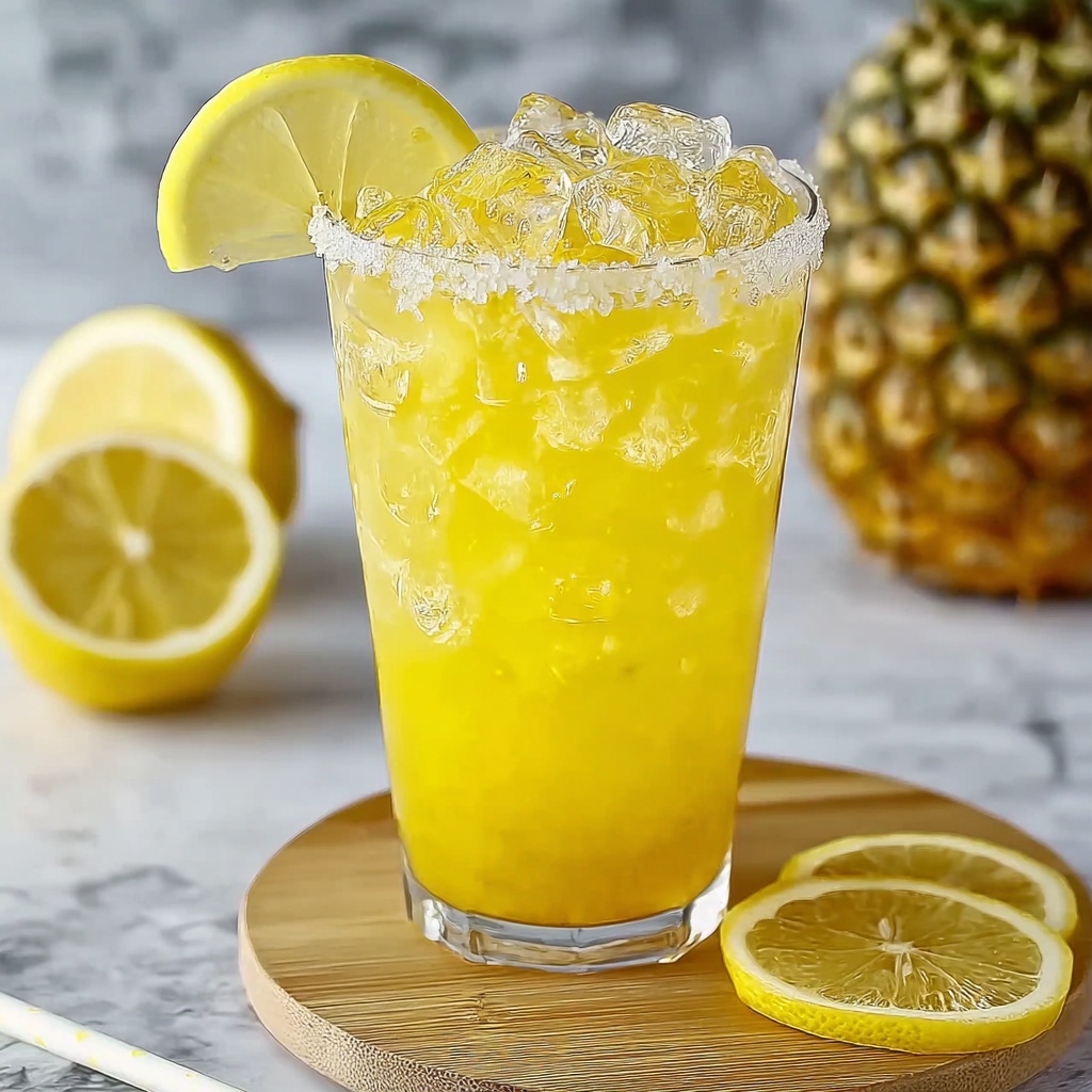 Pineapple Lemon Drop Cocktail Recipe - Recipe Image
