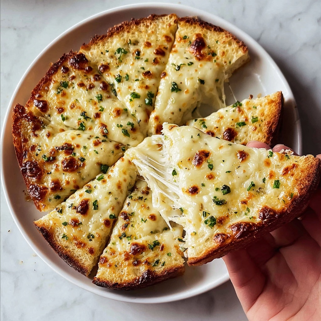 Baked Garlic Bread Dip Recipe - Recipe Image