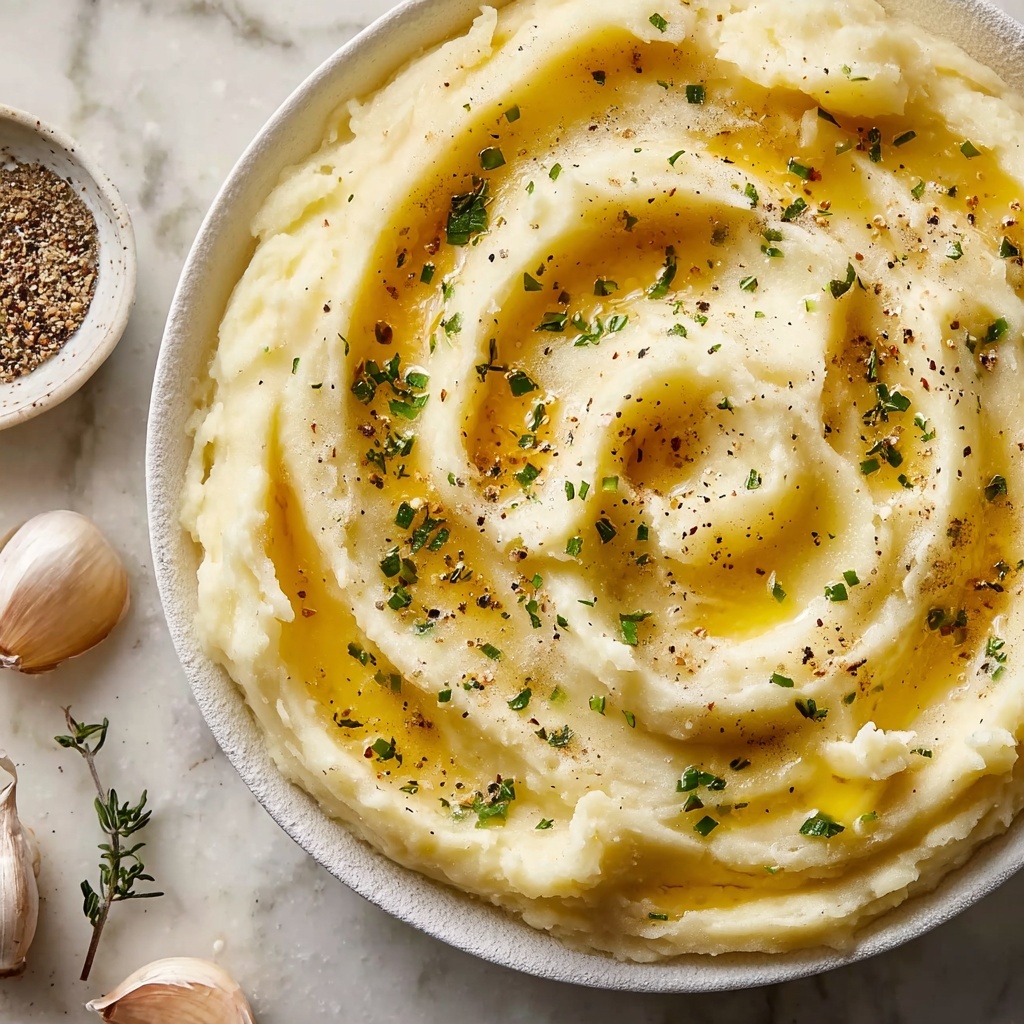 Roasted Garlic Mashed Potatoes Recipe - Recipe Image