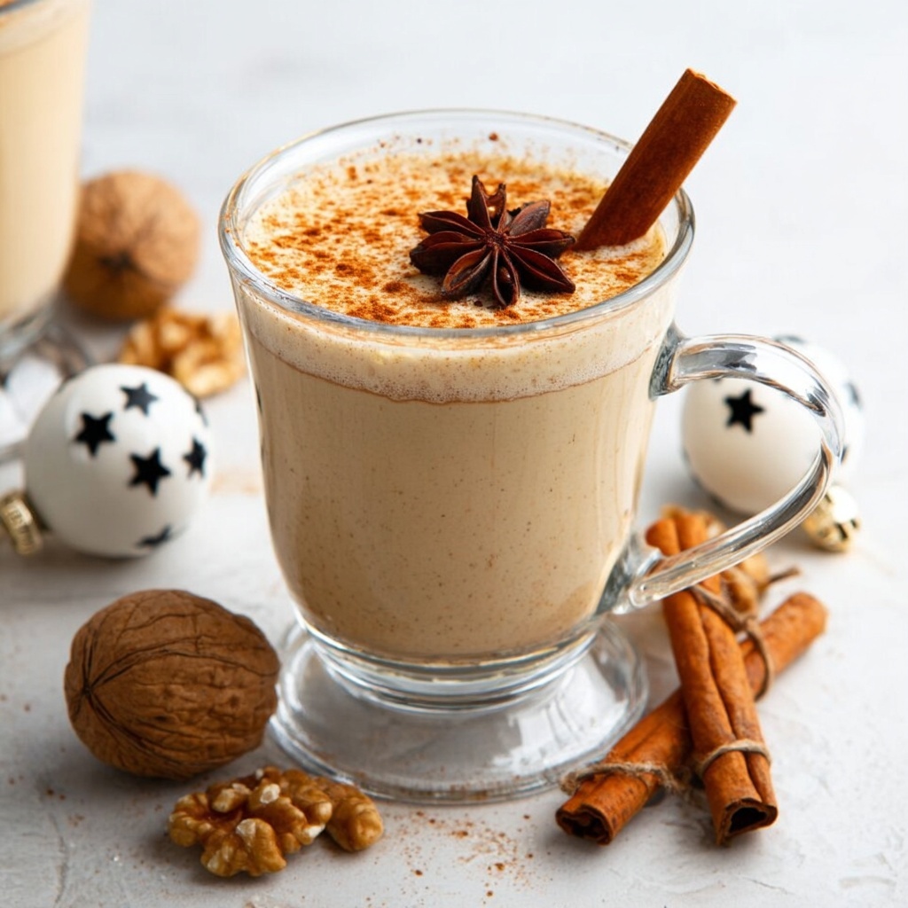 Homemade Eggnog Recipe - Recipe Image
