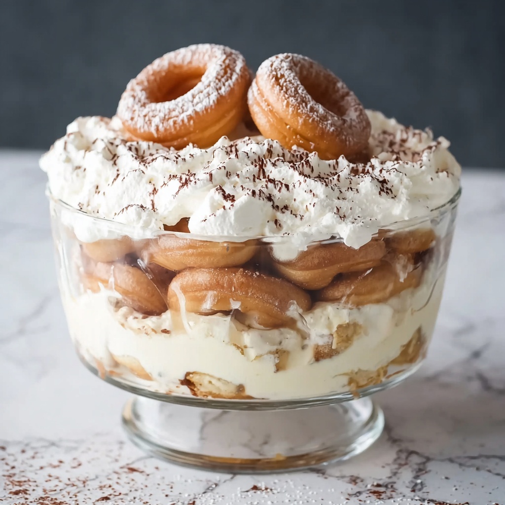Coffee and Doughnuts Trifle Bliss Recipe - Recipe Image