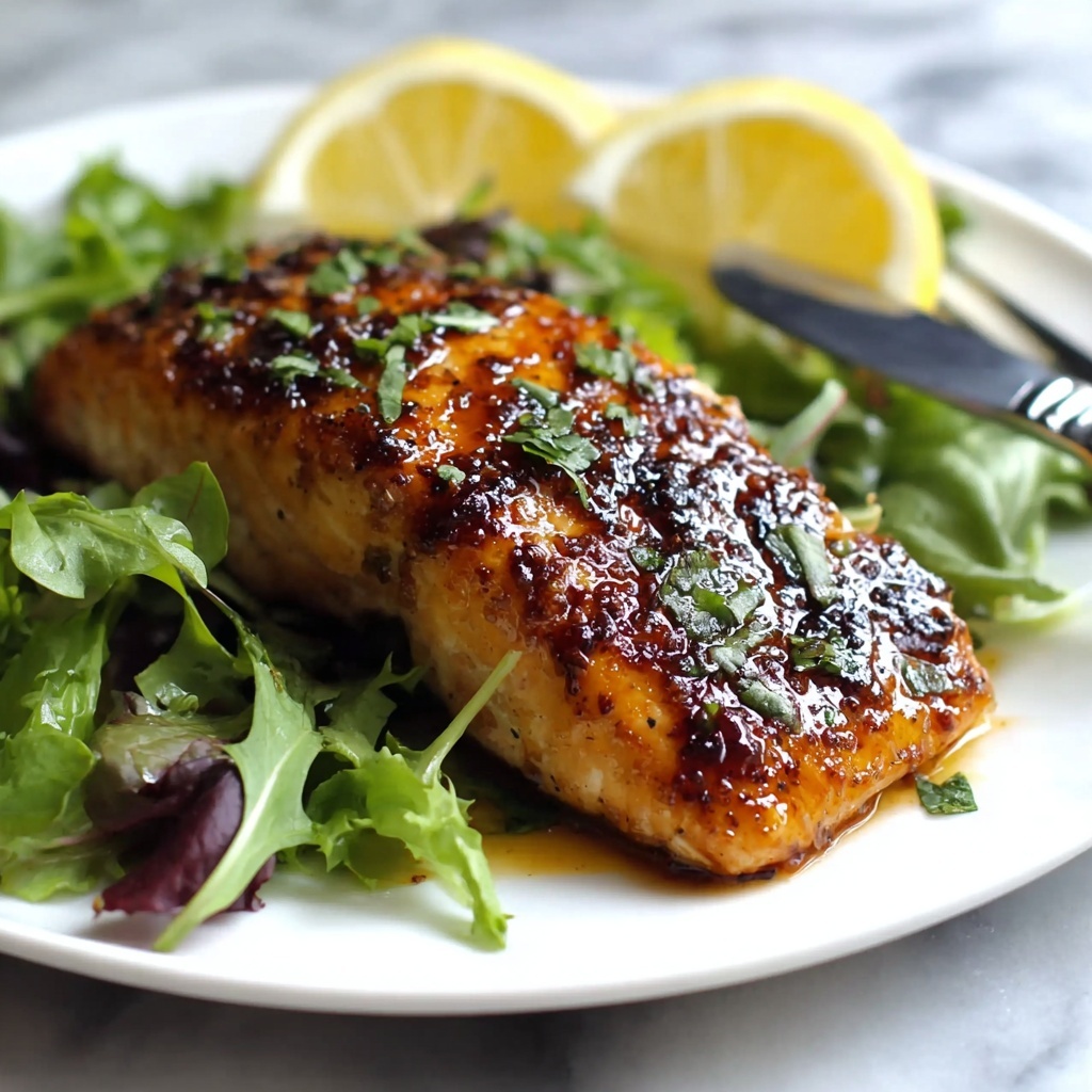 Savory Air Fryer Honey Mustard Salmon in Just 10 Minutes Recipe - Recipe Image