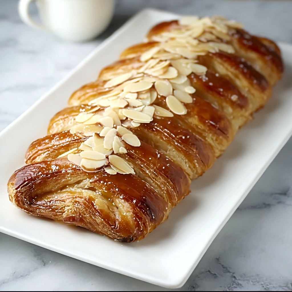 Homemade Almond Danish Braid Bliss Recipe - Recipe Image
