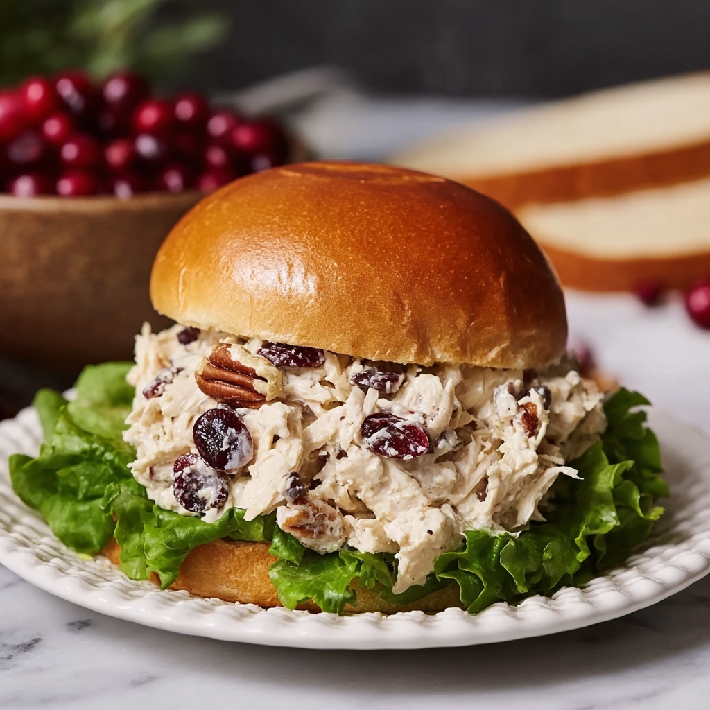 Cranberry Pecan Chicken Salad Recipe - Recipe Image
