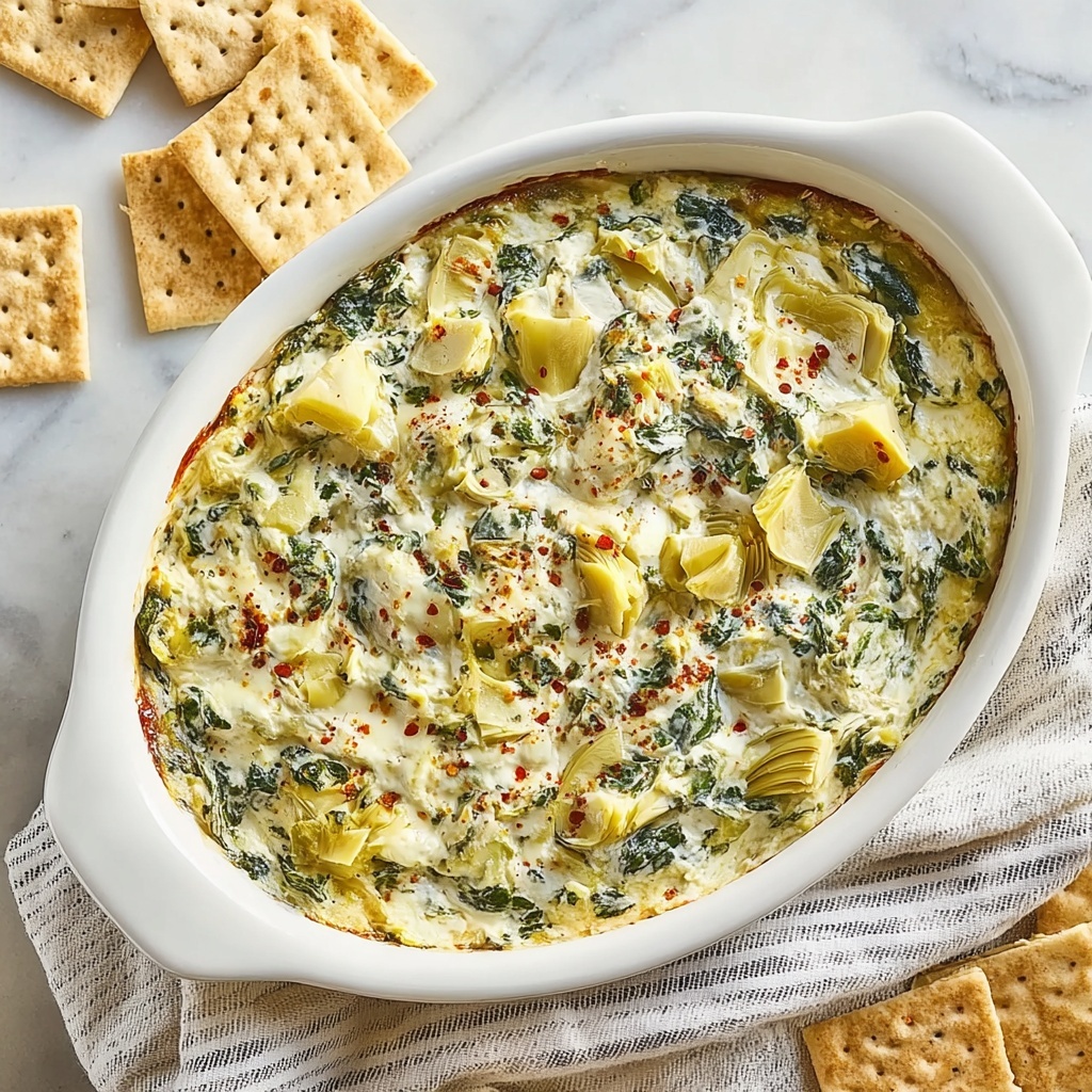 Creamy Dairy-Free Spinach Artichoke Dip You'll Love Recipe - Recipe Image