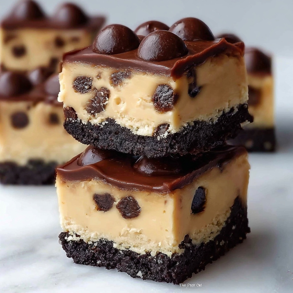 Chocolate Chip Cookie Dough Brownie Bites Recipe - Recipe Image