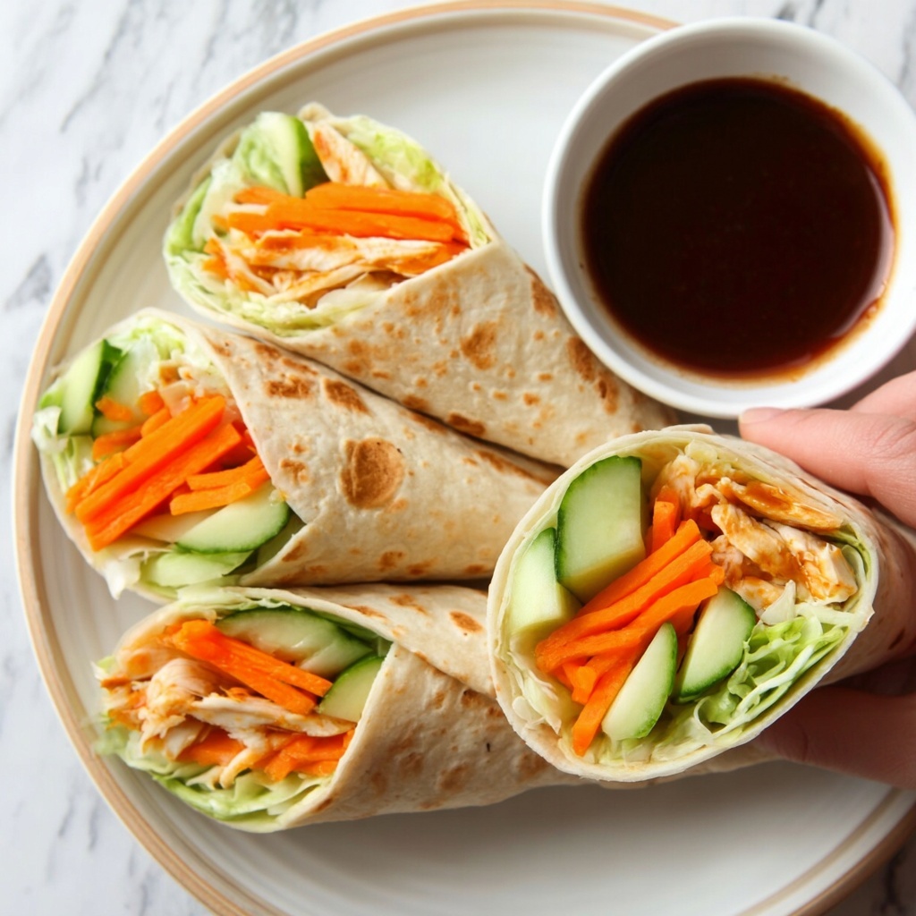 Teriyaki Chicken Wraps: 7 Irresistible Flavor Joys Recipe - Recipe Image