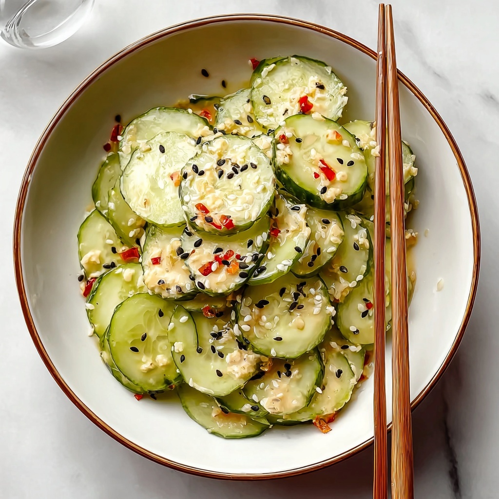 California Roll Cucumber Salad: A Light, Sushi-Inspired Delight Recipe - Recipe Image