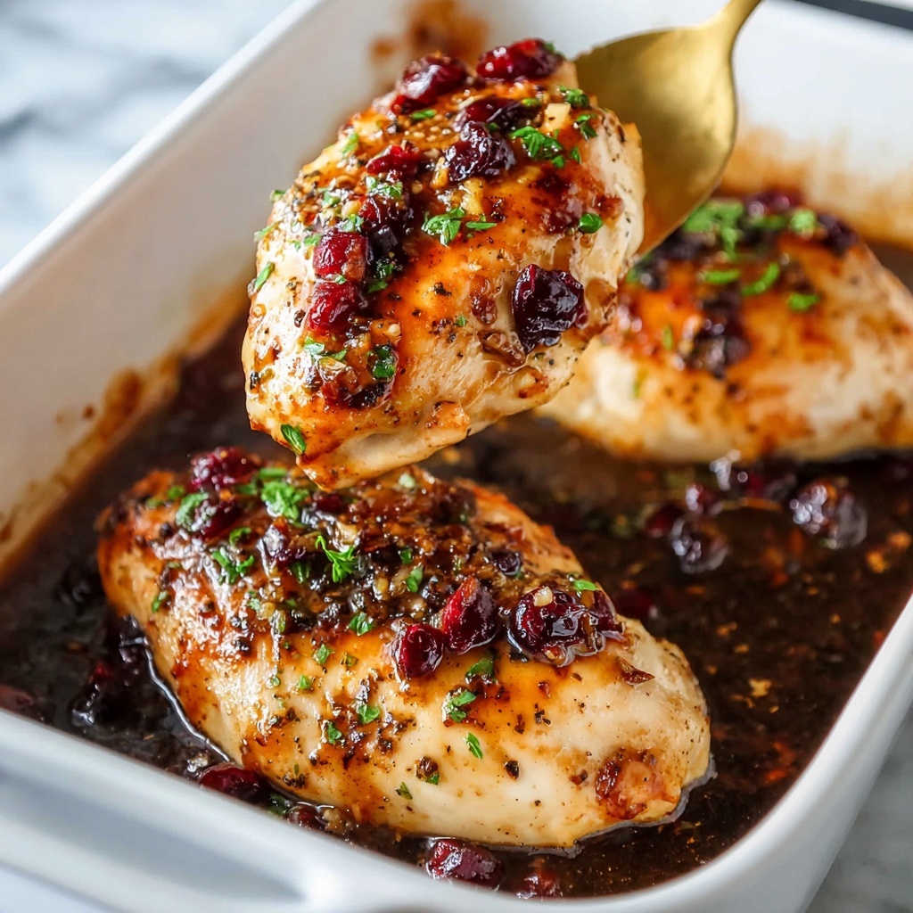 Cranberry Chicken Bake Recipe - Recipe Image