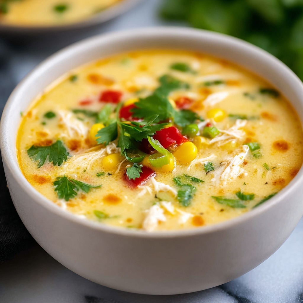 Creamy Chicken Corn Chowder Recipe - Recipe Image