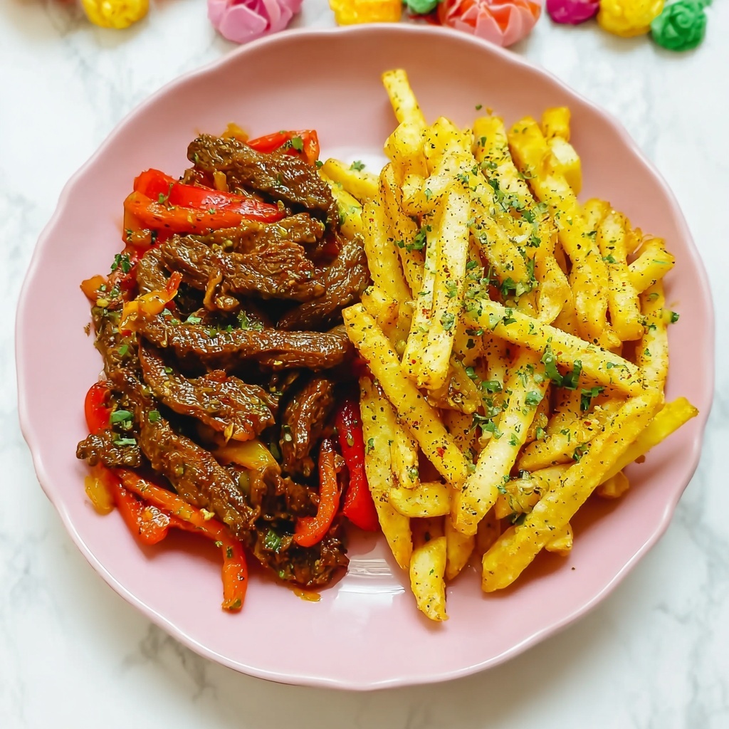 Peruvian Lomo Saltado: Quick & Flavorful Home-Cooked Delight Recipe - Recipe Image