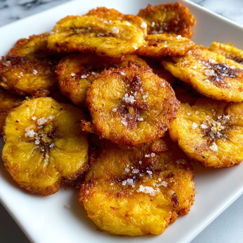 Crispy Air Fryer Tostones: 5 Steps to Comforting Delight Recipe - Recipe Image