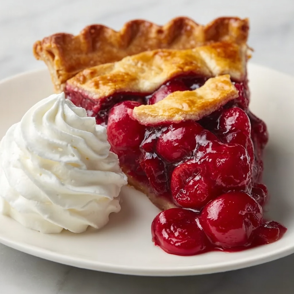 Easy Canned Cherry Pie Recipe - Recipe Image