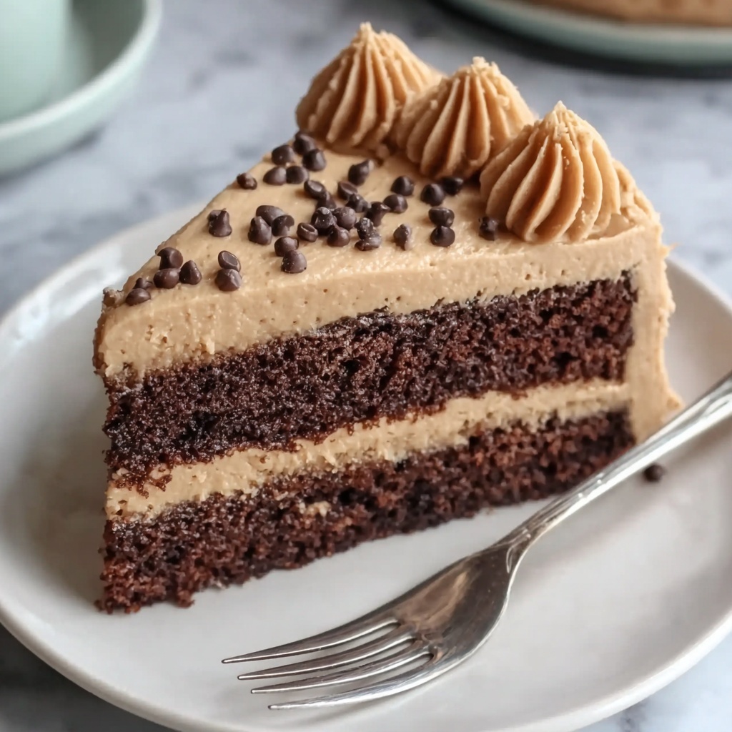 Coffee Chocolate Cake with Coffee Buttercream Recipe - Recipe Image