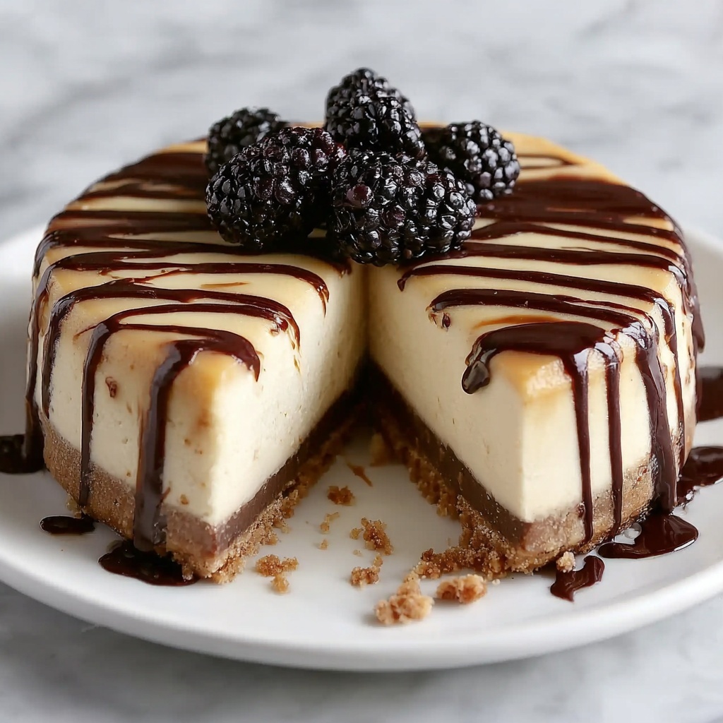 Kahlua Mudslide Cheesecake Recipe - Recipe Image