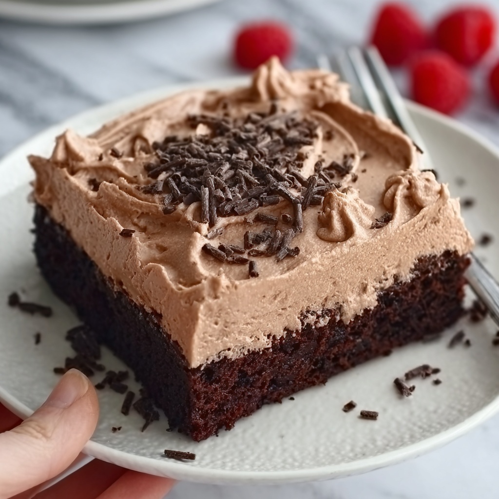 Chocolate Mousse Cake Recipe - Recipe Image