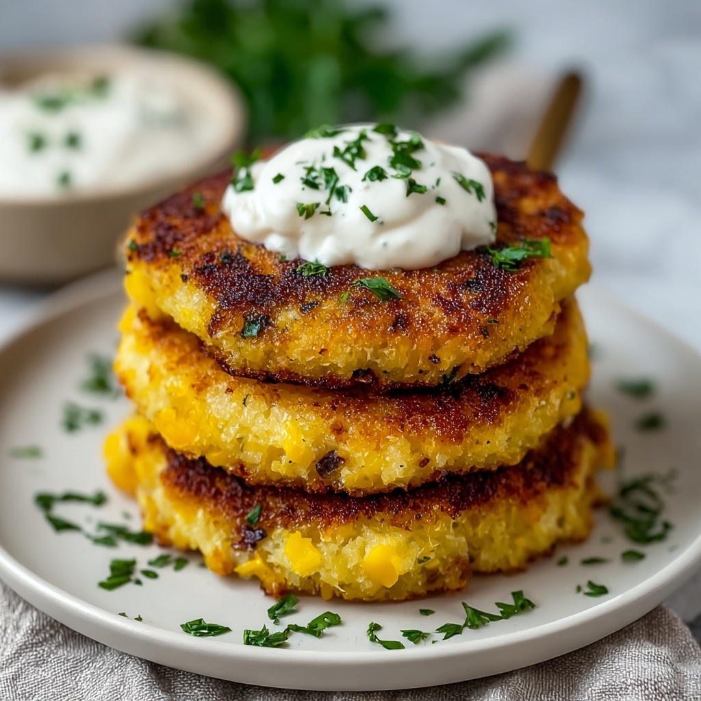 Crispy Pumpkin Garlic Potato Cakes for Cozy Fall Mornings Recipe - Recipe Image