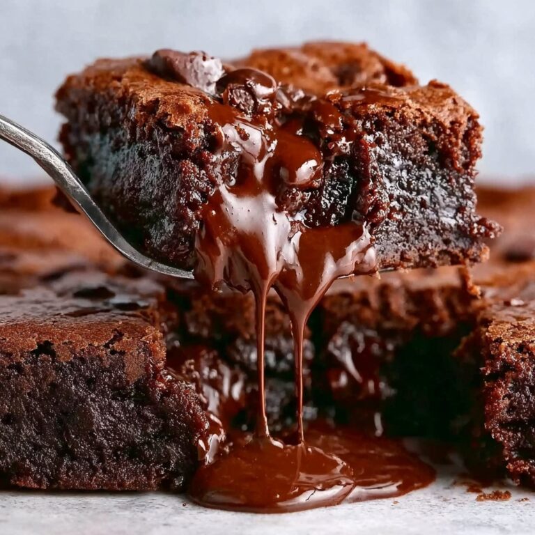 Peanut Butter Chocolate Fudge Brownies Recipe