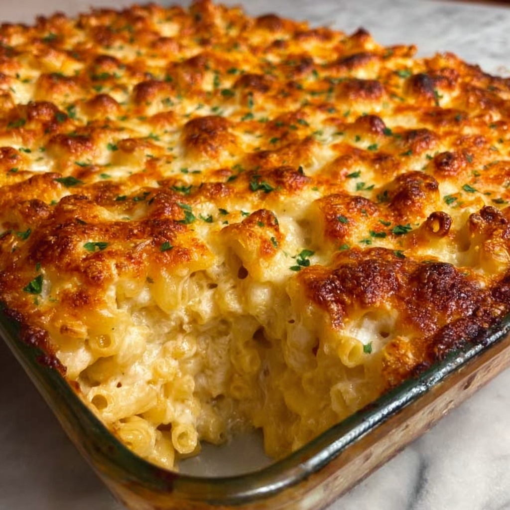 Three Cheese Baked Ziti Recipe - Recipe Image