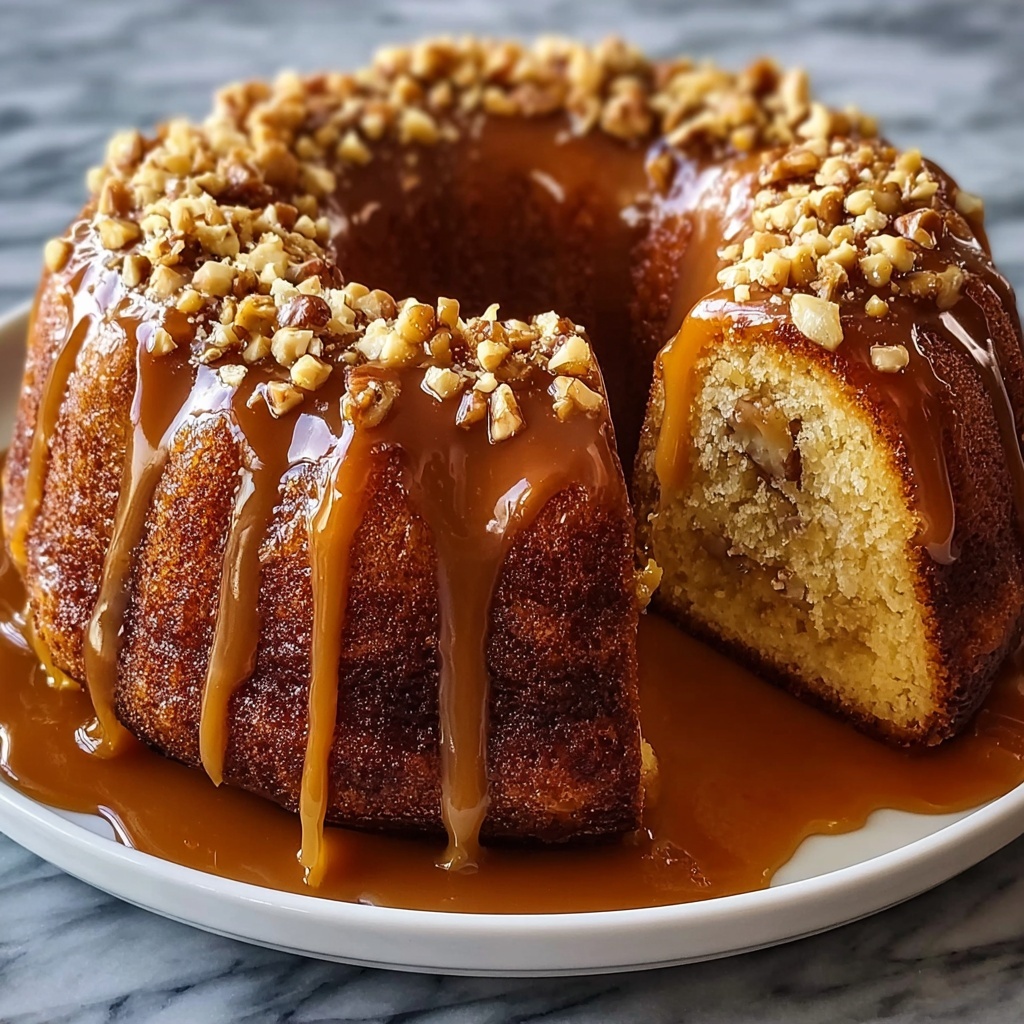 Caramel Apple Bundt Cake Recipe - Recipe Image