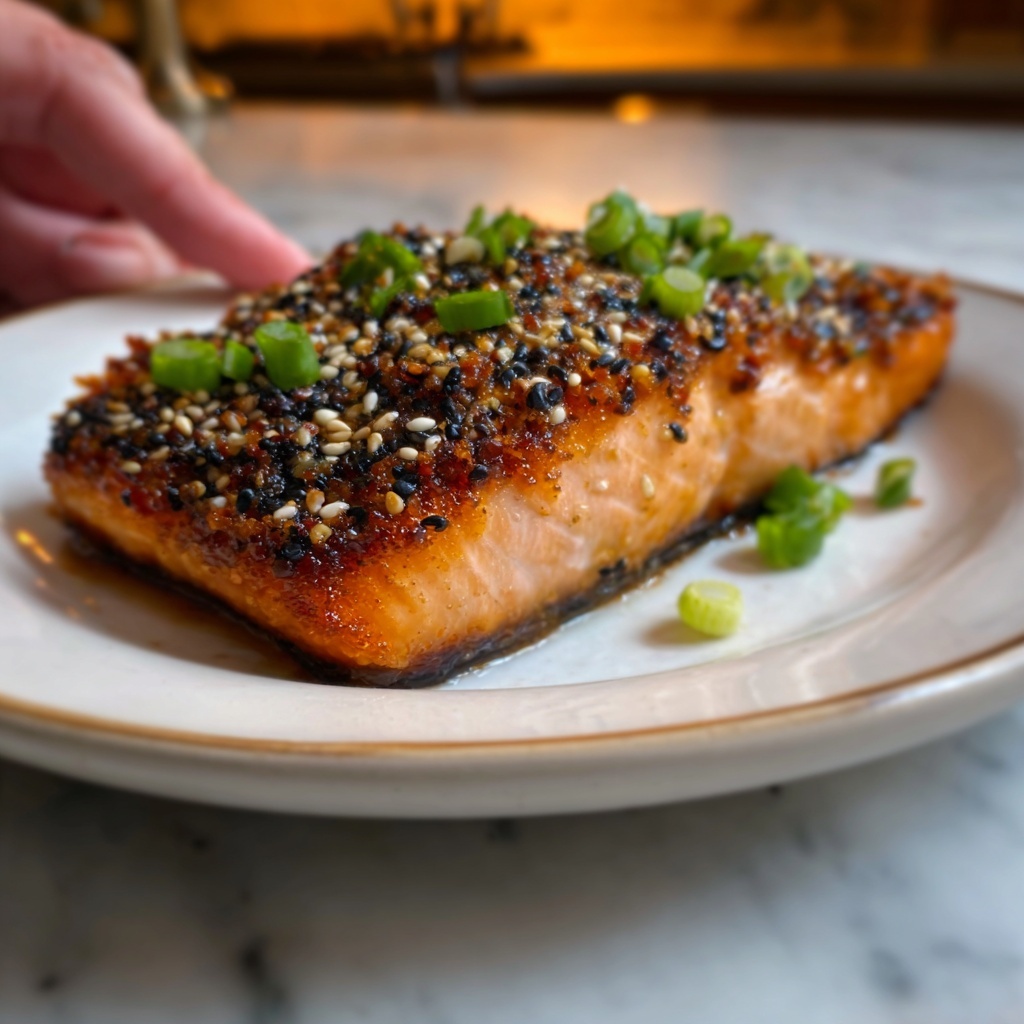 Honey Glazed Salmon Recipe: 7 Steps to Flavor Bliss Recipe - Recipe Image