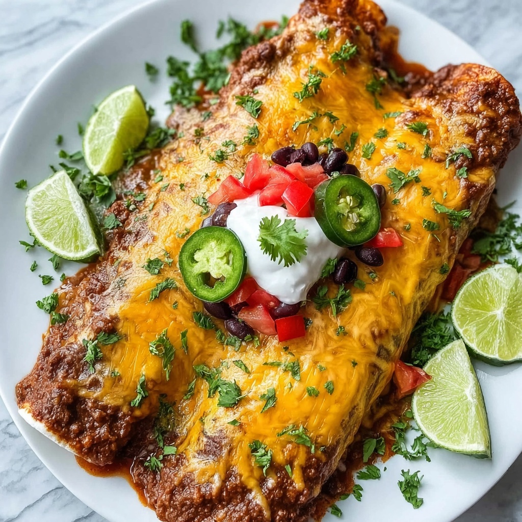 Ground Turkey Black Bean Enchiladas Recipe - Recipe Image