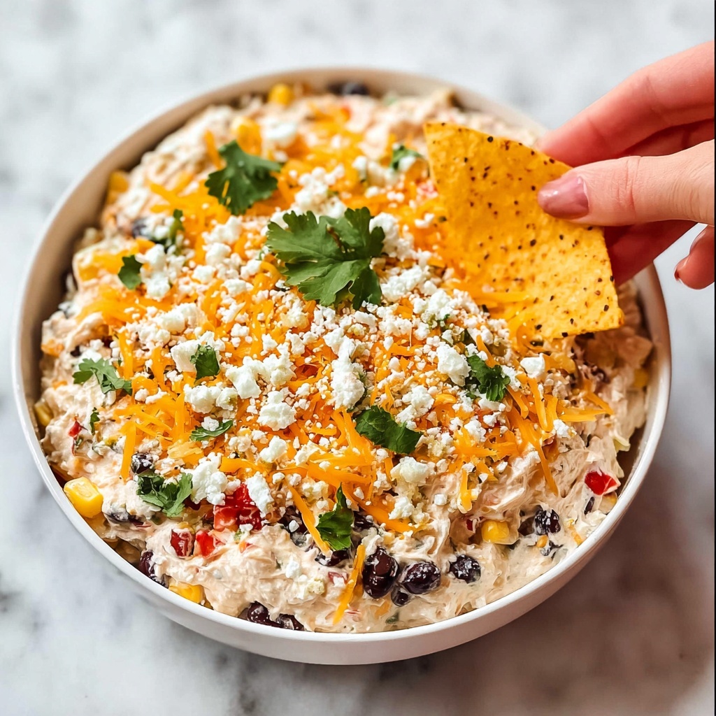 Black Bean Corn Mexican Fiesta Dip Recipe - Recipe Image