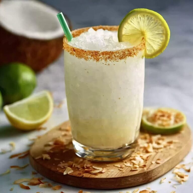 Coconut Lime Refreshing Drink Recipe