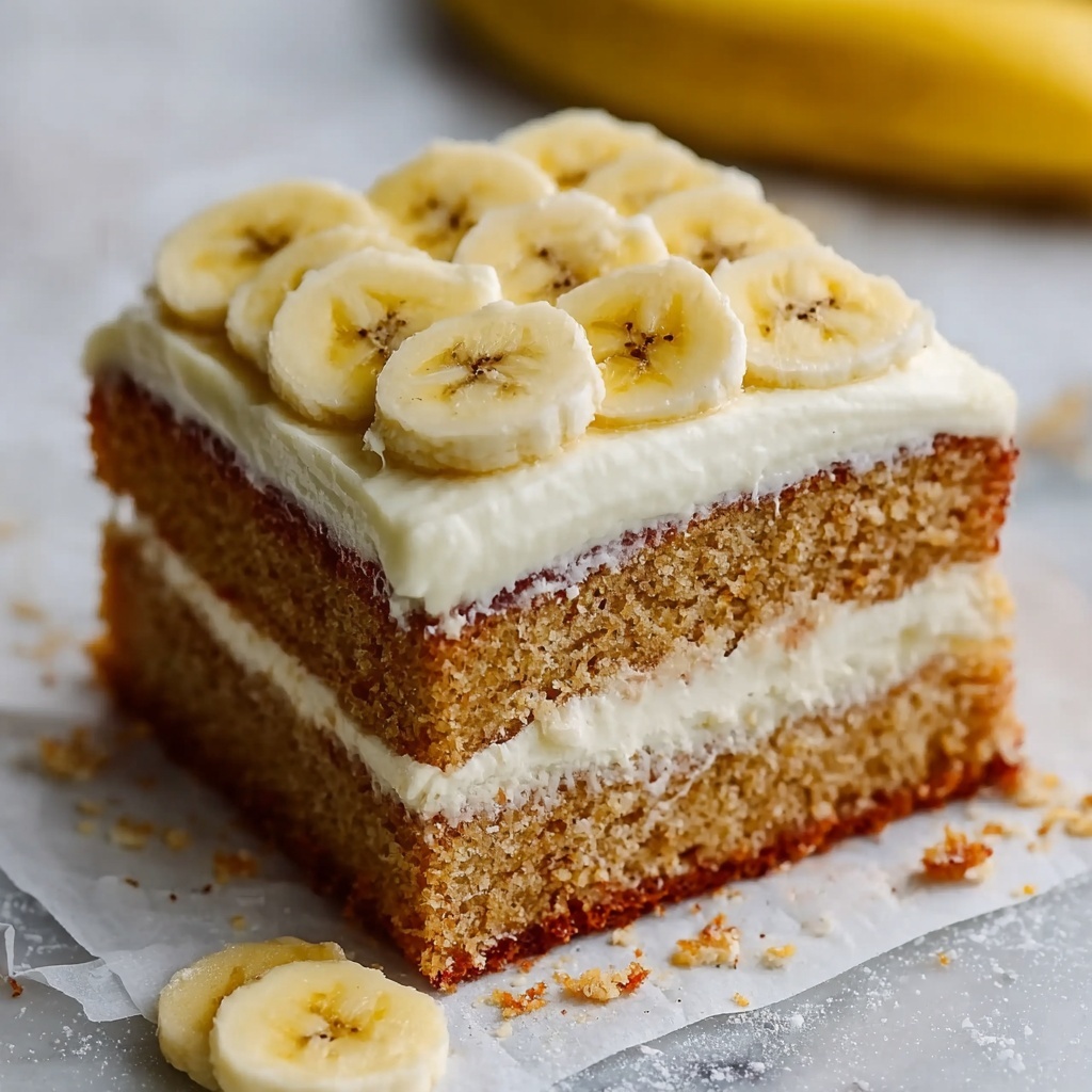 Banana Cake with Cream Cheese Frosting Recipe - Recipe Image