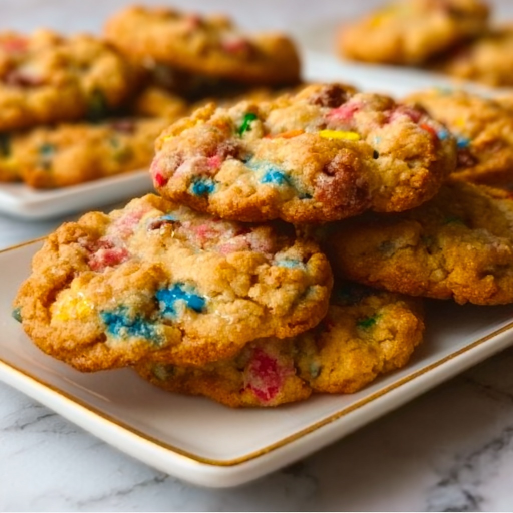 Fruity Pebbles Cookies Recipe - Recipe Image